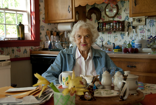 Breakfast in the Farmhouse : Faity Tuttle: An Inspiration at 100 : Diane Smook Photography: Nature, Dance, Documentary