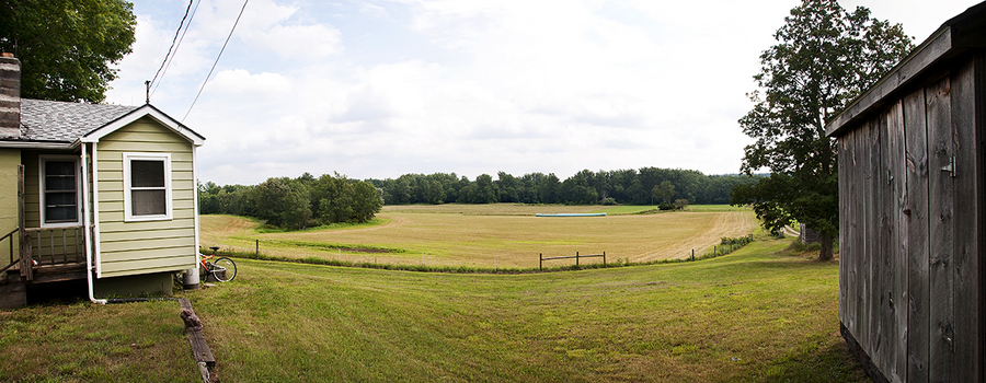 Blue Bales; County Route 21B : Rural Impressions : Diane Smook Photography: Nature, Dance, Documentary