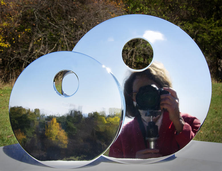 Reflection: Small, Large & Me! : Currimbhoy Sculpture : Diane Smook Photography: Nature, Dance, Documentary