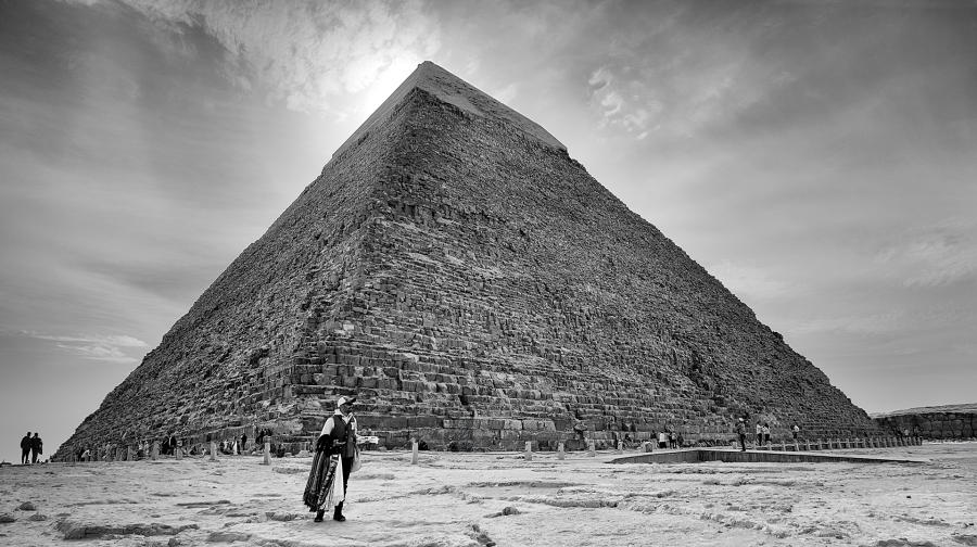 Pyramid of Khafre, Giza, Cairo : Infrared Egypt : Diane Smook Photography: Nature, Dance, Documentary