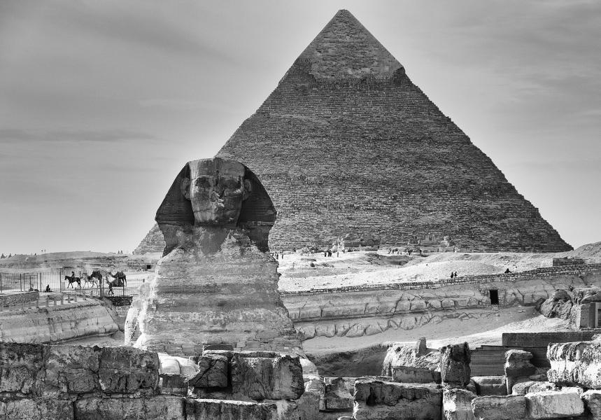 Sphynx, Pyramid of Khafre : Infrared Egypt : Diane Smook Photography: Nature, Dance, Documentary