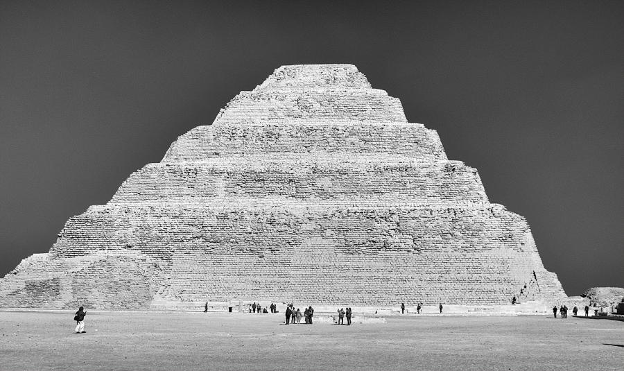 Step Pyramid, Giza, Cairo : Infrared Egypt : Diane Smook Photography: Nature, Dance, Documentary
