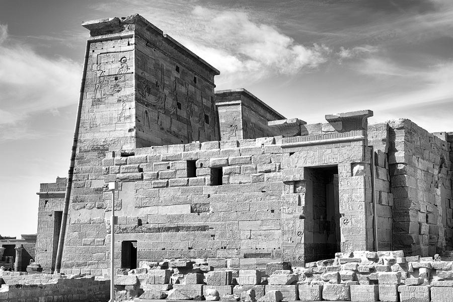Philae Temple, Aswan : Infrared Egypt : Diane Smook Photography: Nature, Dance, Documentary